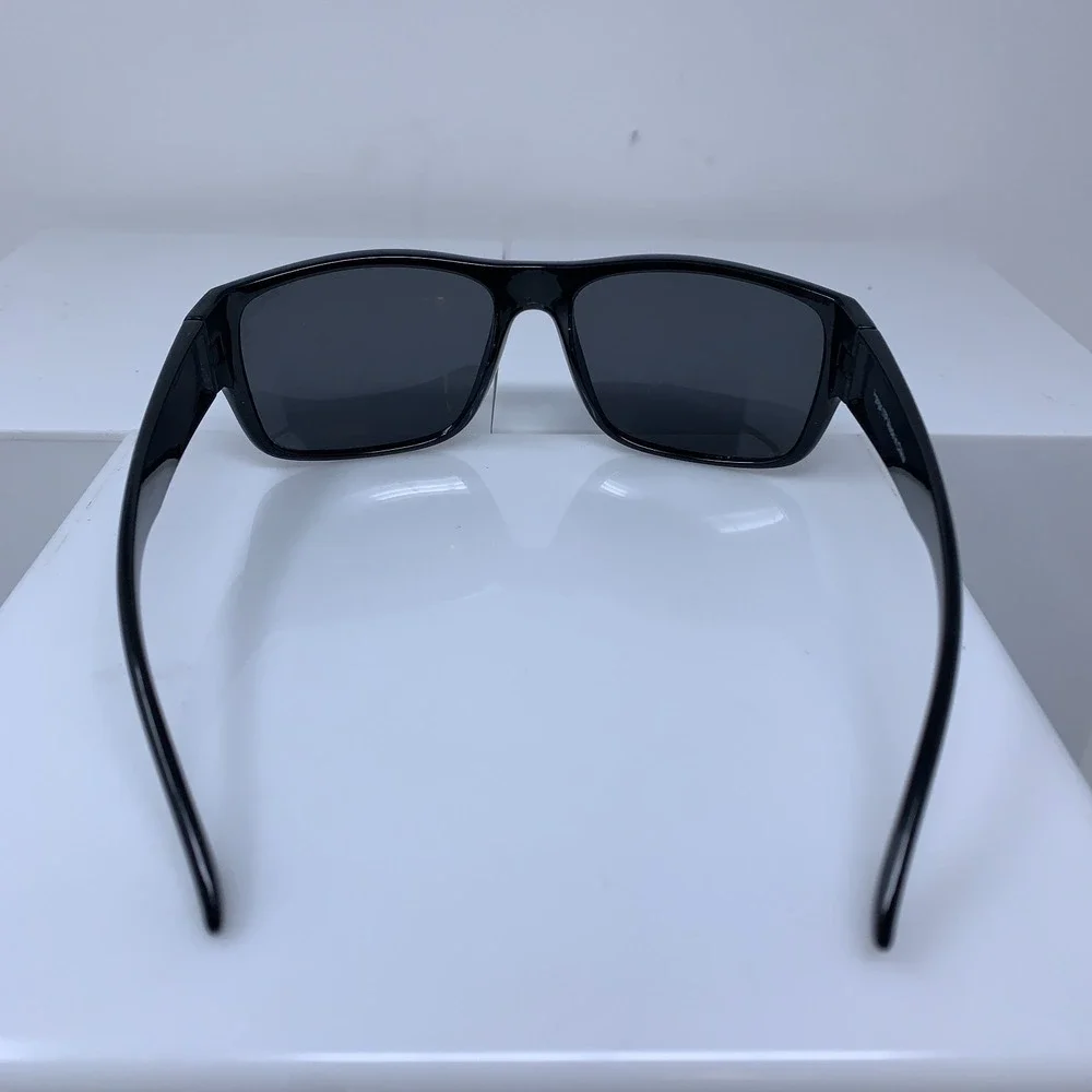 I-gogs Mens Black Sporty Frame Glare Reduction Polarized 17P Sunglasses New